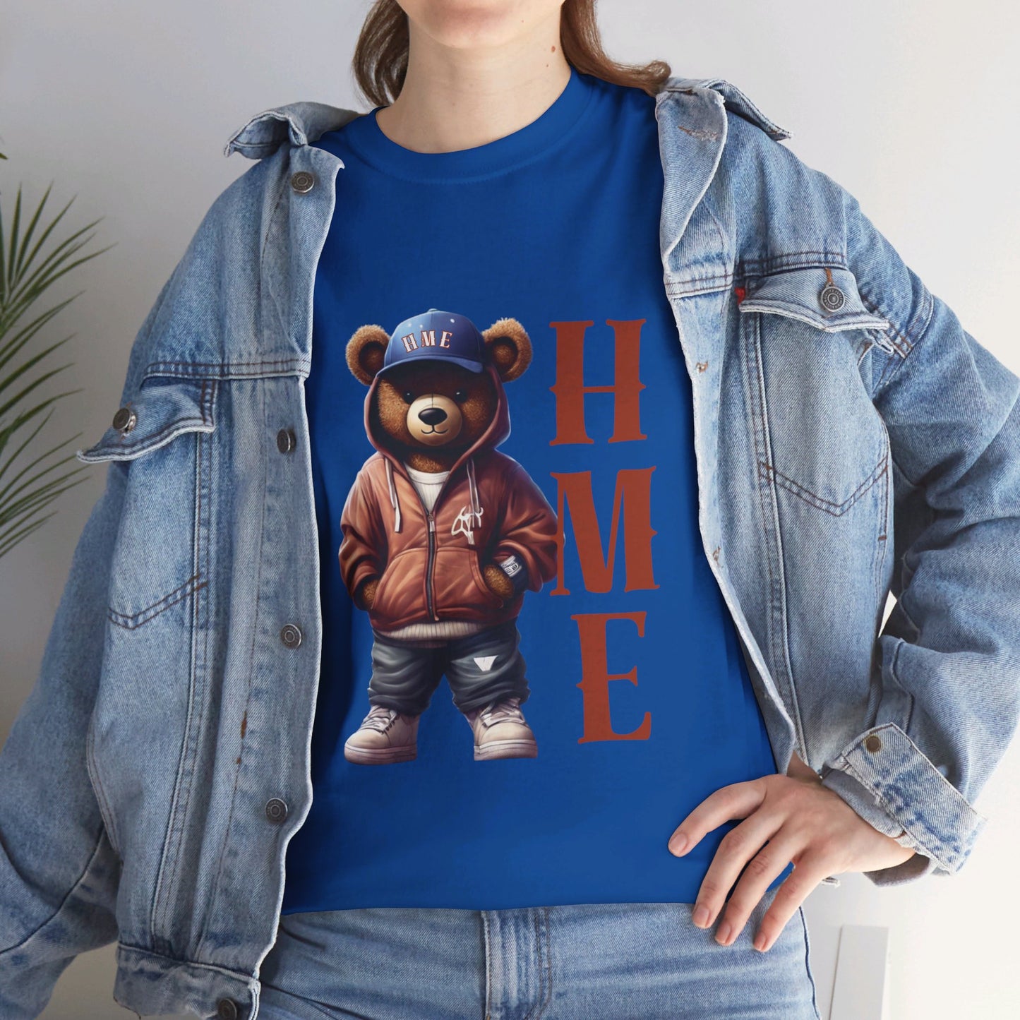 HME Bear Logo Collection Unisex Heavy Cotton Tee