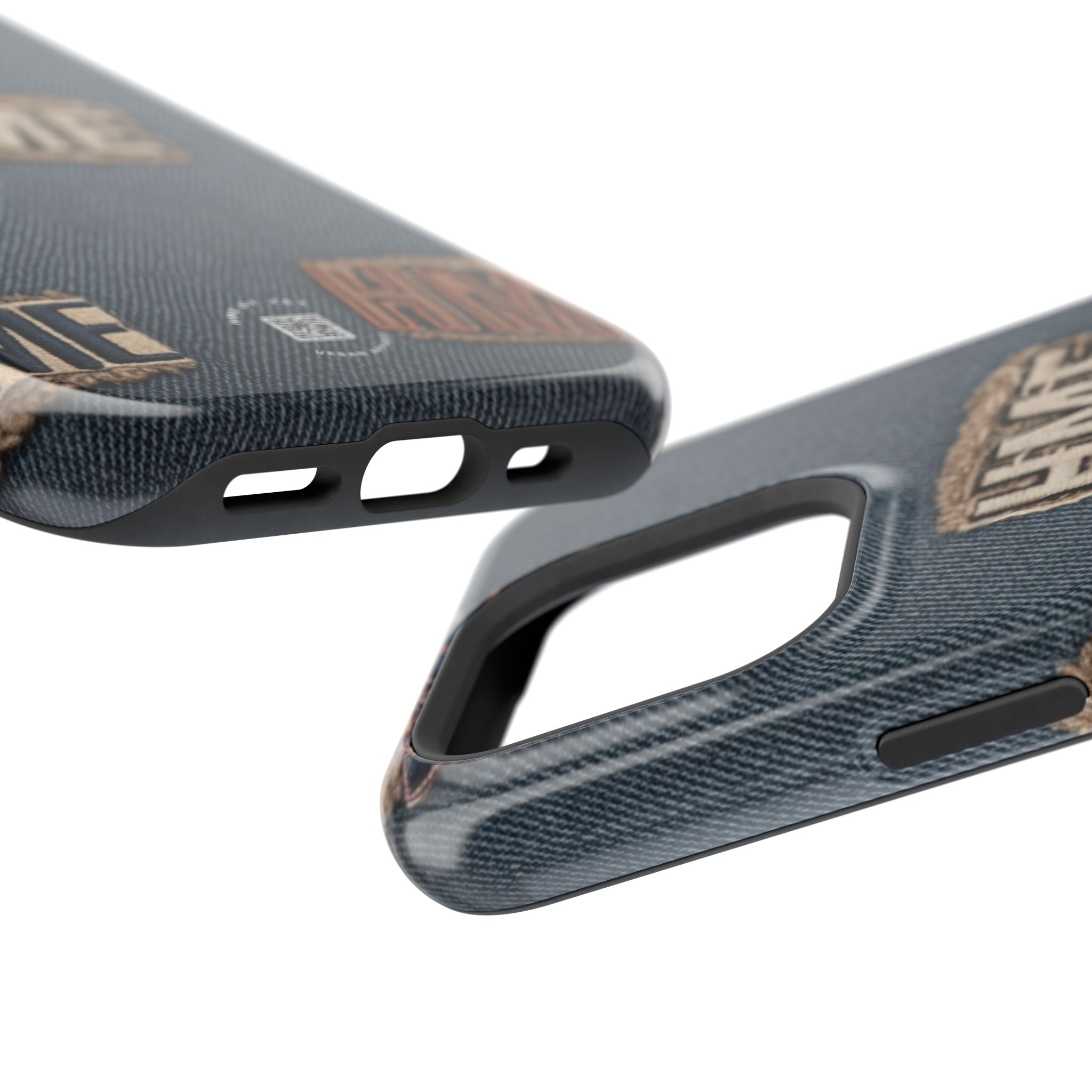Denim HME Magnetic Impact-Resistant Case