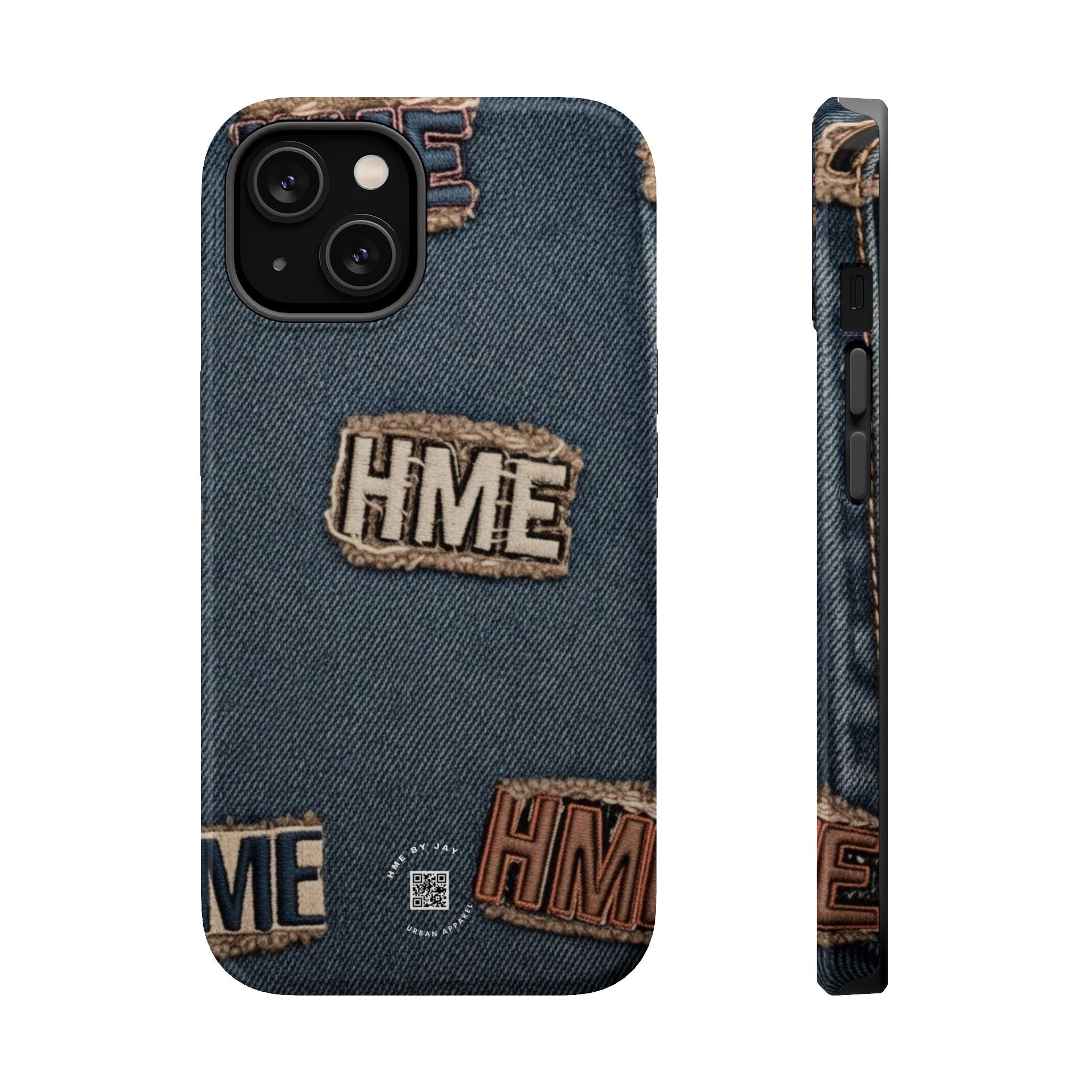 Denim HME Magnetic Impact-Resistant Case