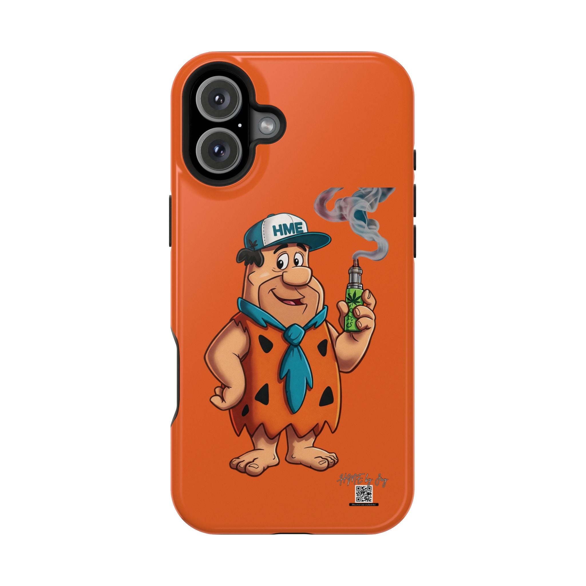 Phone Case - 420 Fred Flintstone with his THC Vape Pen Design