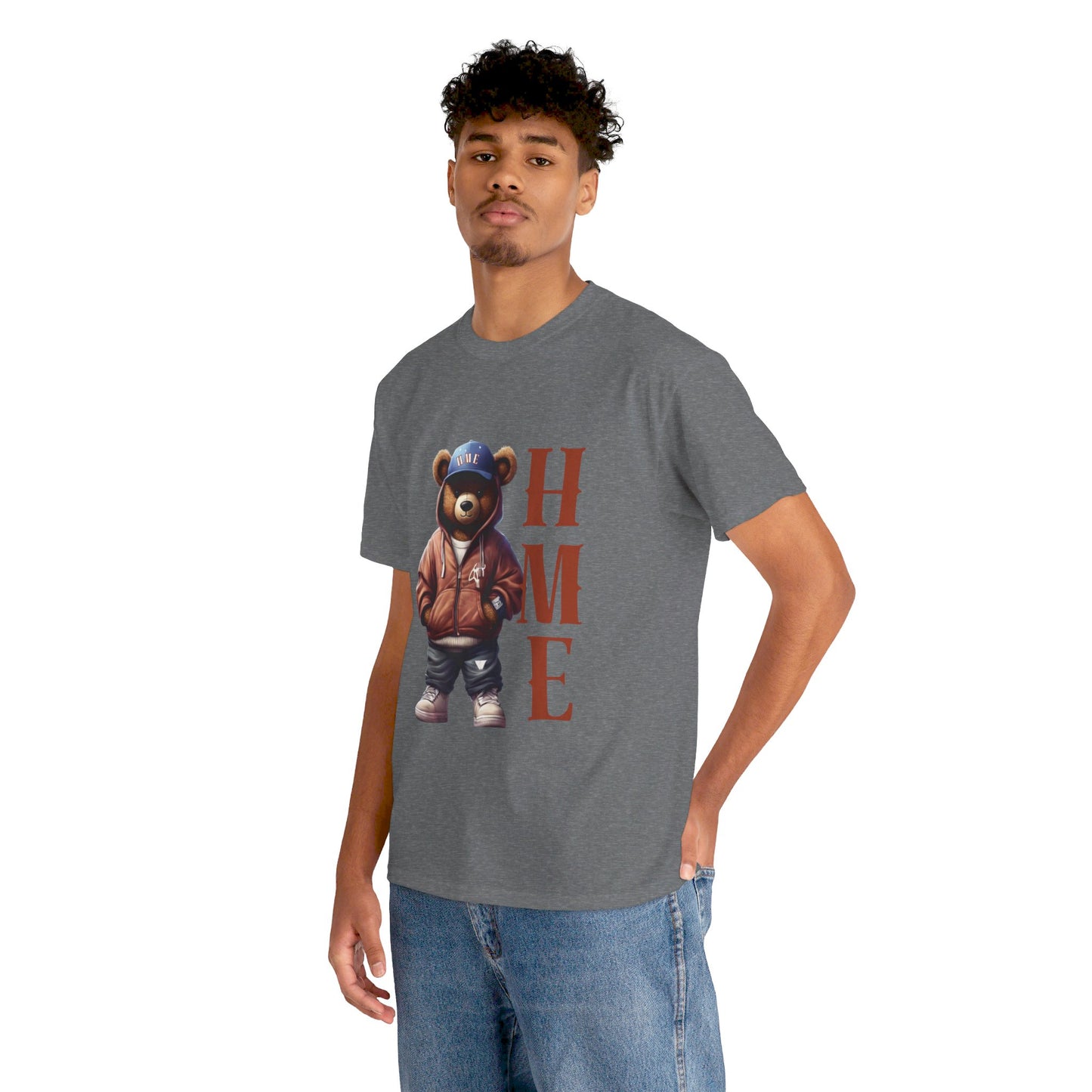 HME Bear Logo Collection Unisex Heavy Cotton Tee