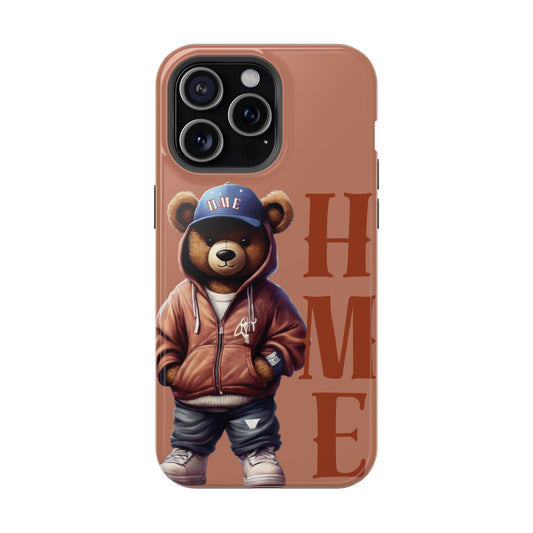 HME Bear Logo Collection (Brown) Impact-Resistant Cases