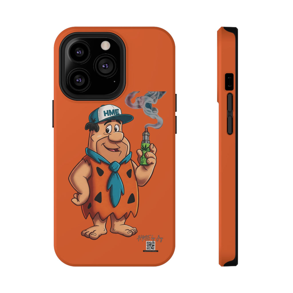 Phone Case - 420 Fred Flintstone with his THC Vape Pen Design