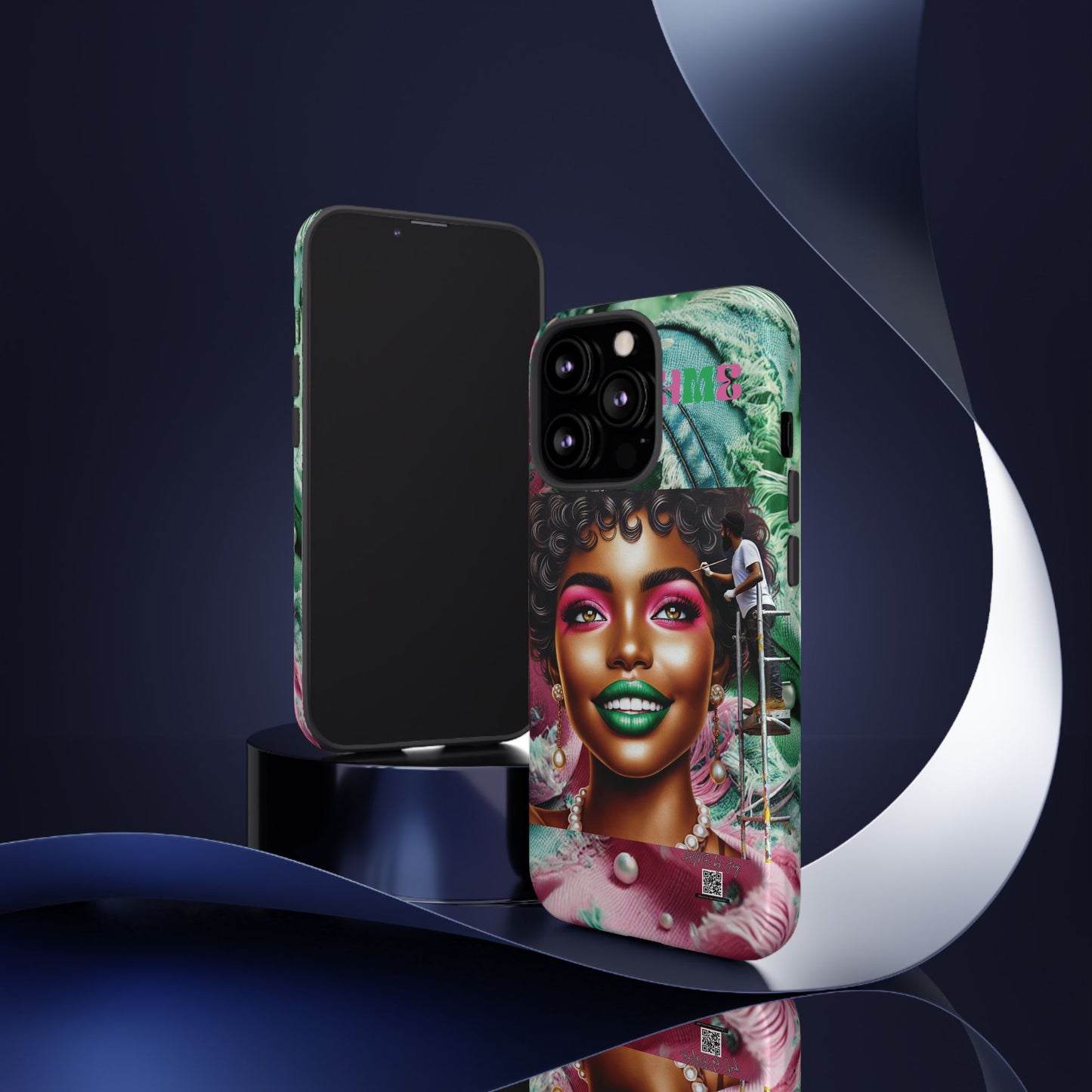 Phone Case - Ahnye's Melanin Collection Devine 9, AKA creation of beauty