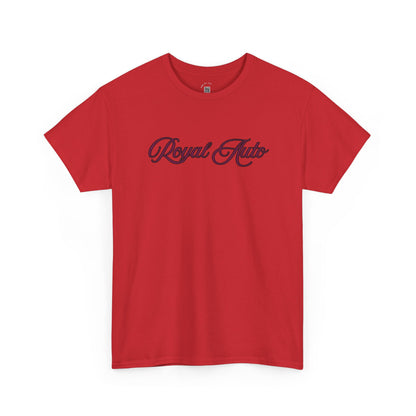 T-Shirt Royal Auto King of the Auto Body Shops Unisex Heavy Cotton Tee