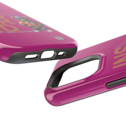 Phone Cases - HME Logo Bear, Inspired to take action Pink