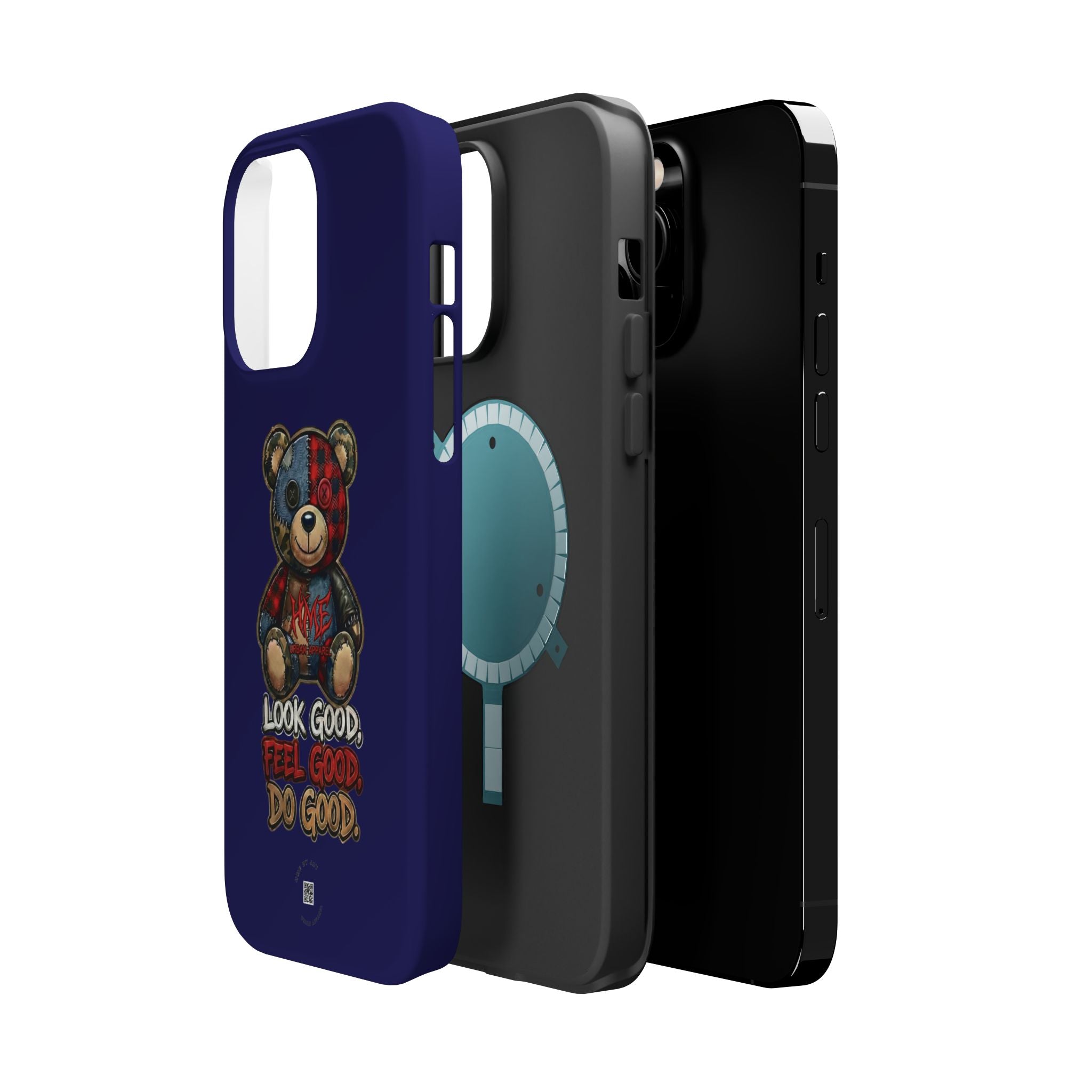 Phone Case — "Look Good, Feel Good, Do Good" Teddy Magnetic Impact-Resistant Case