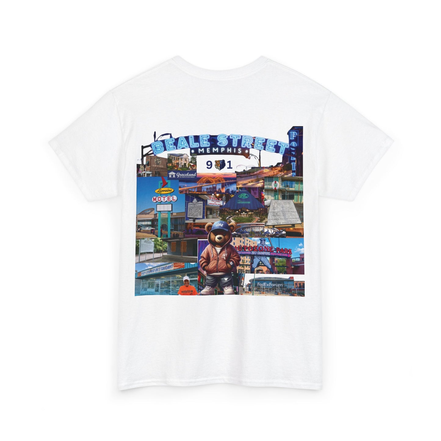 HME Rep Yo City (Memphis) 901 Collection Unisex Heavy Cotton Tee