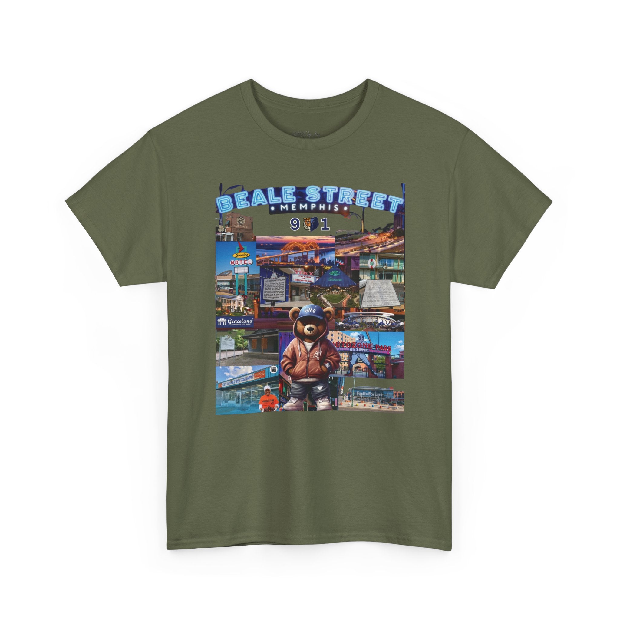 HME Rep Yo City (Memphis) Collection Unisex Heavy Cotton Tee