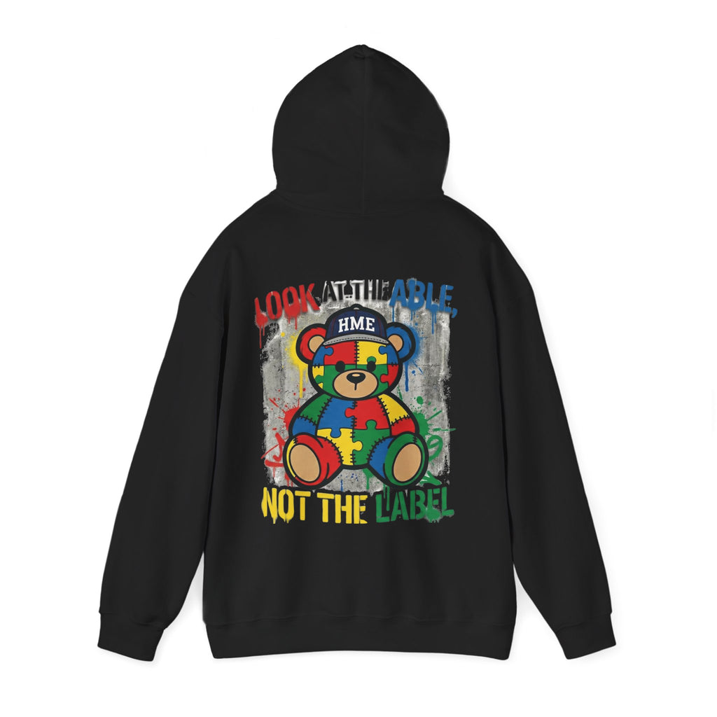 Look at the Able Not the Label – Autism Awareness Hoodie