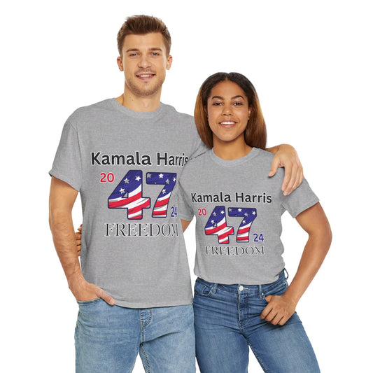 The Motivation Collection Kamala Freedom Unisex Heavy Cotton Tee