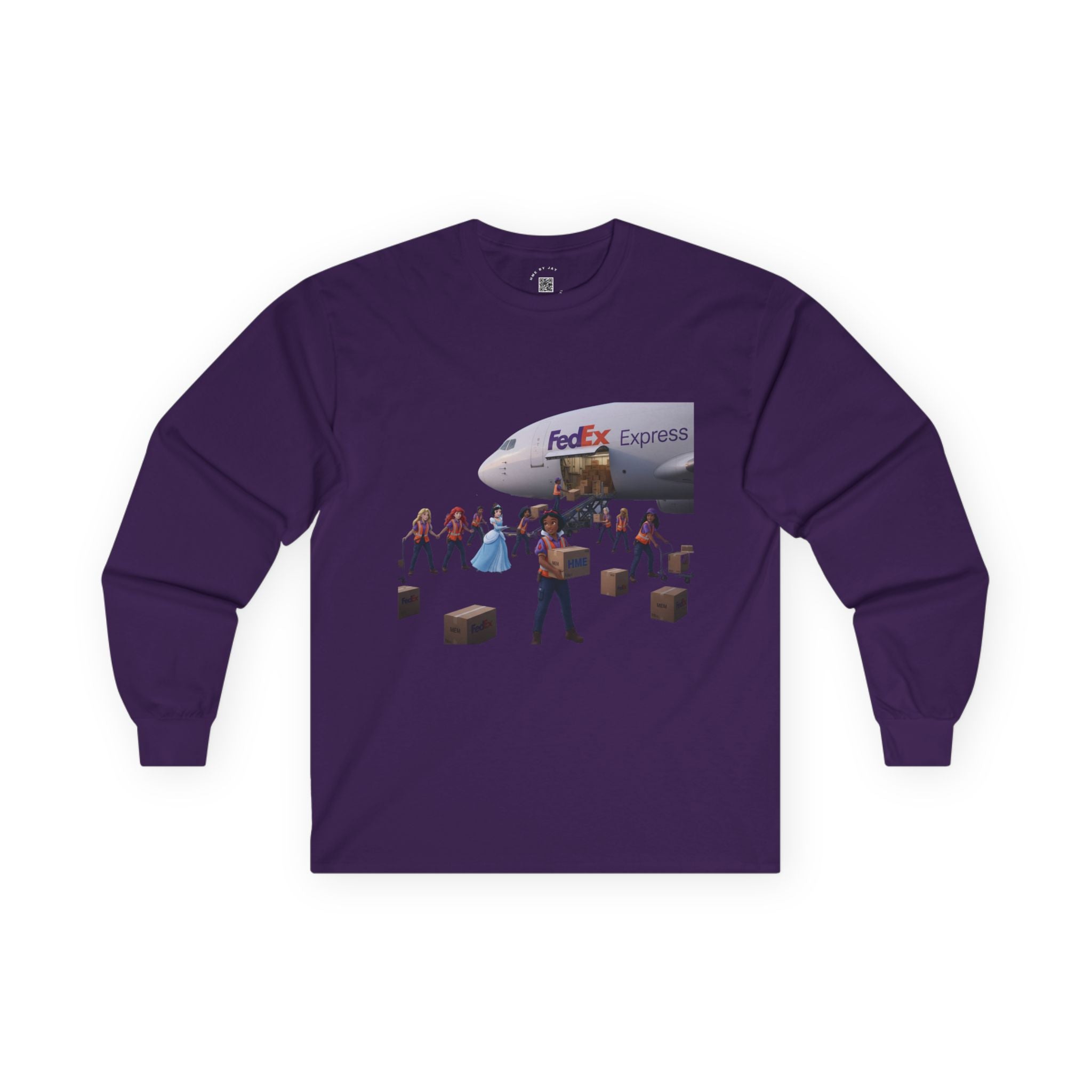 FedEx Express Crew Graphic Long Sleeve Tee