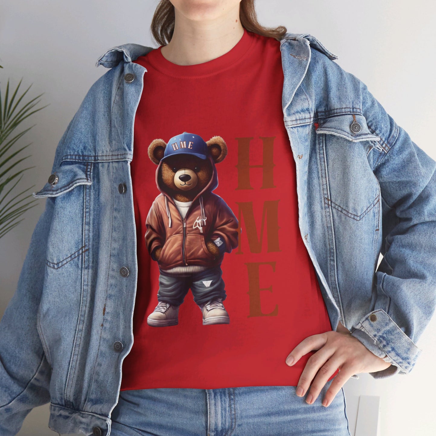 HME Bear Logo Collection Unisex Heavy Cotton Tee