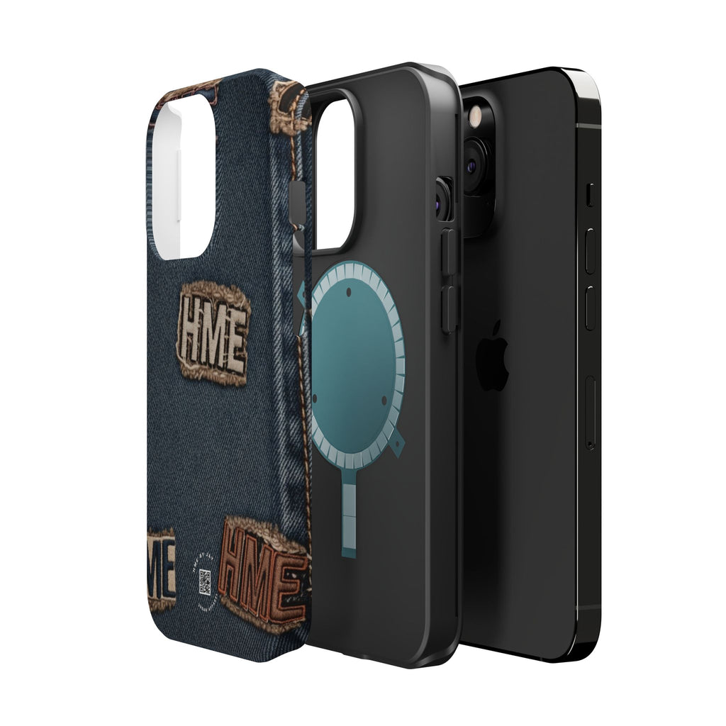 Denim HME Magnetic Impact-Resistant Case