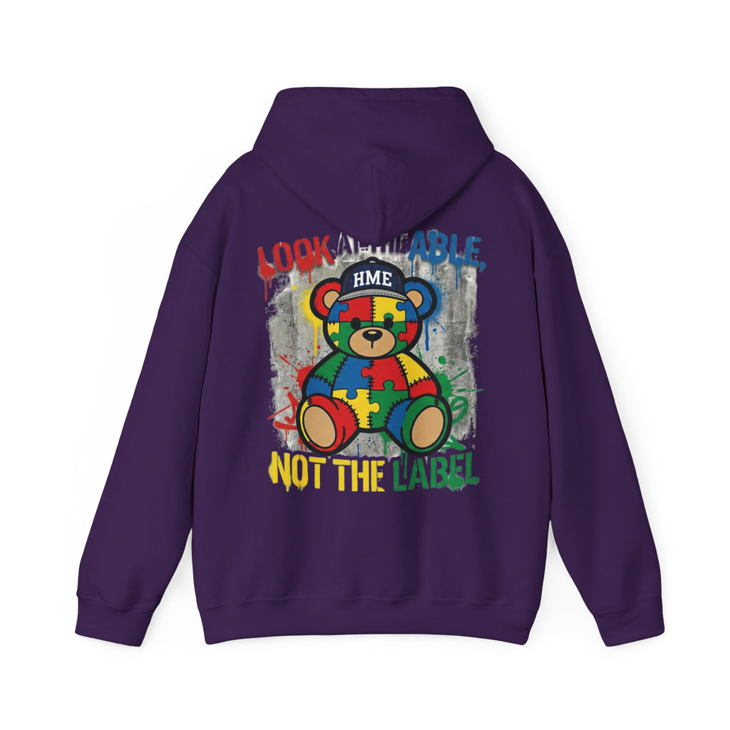 Look at the Able Not the Label – Autism Awareness Hoodie