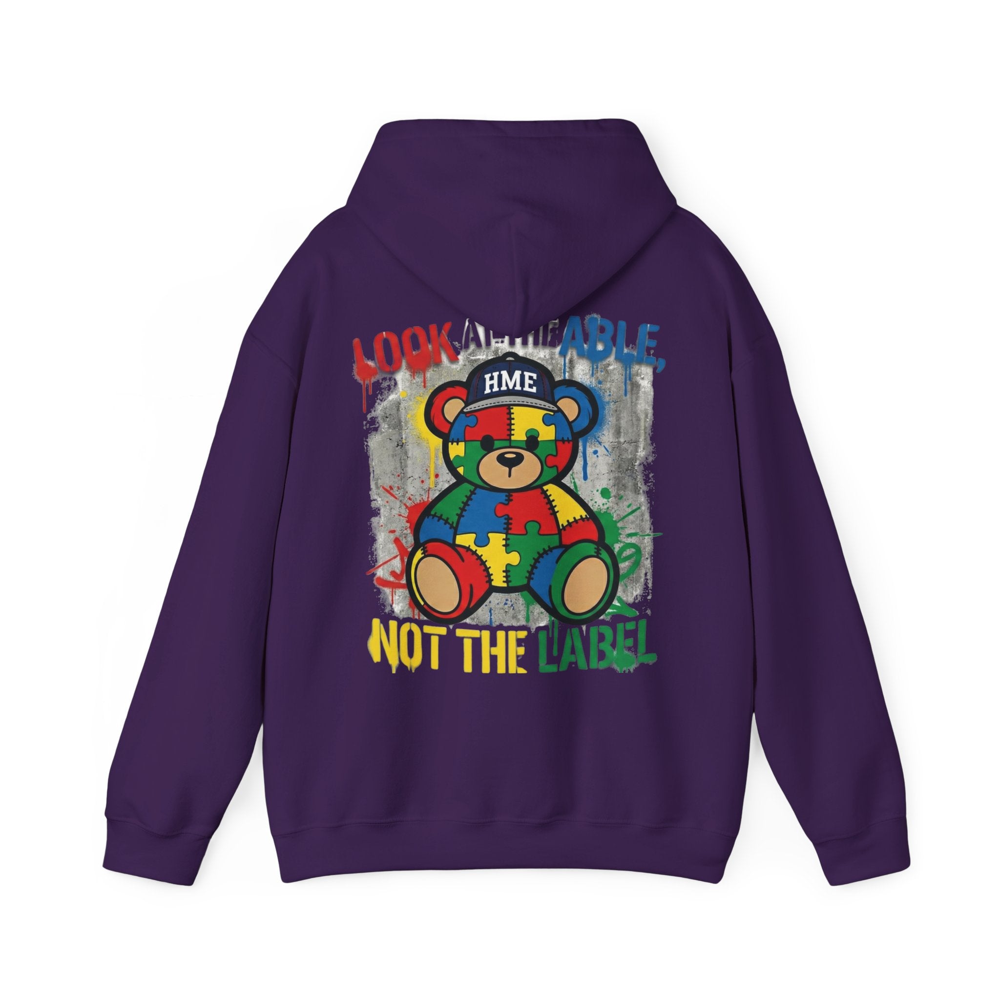 Look at the Able Not the Label – Autism Awareness Hoodie