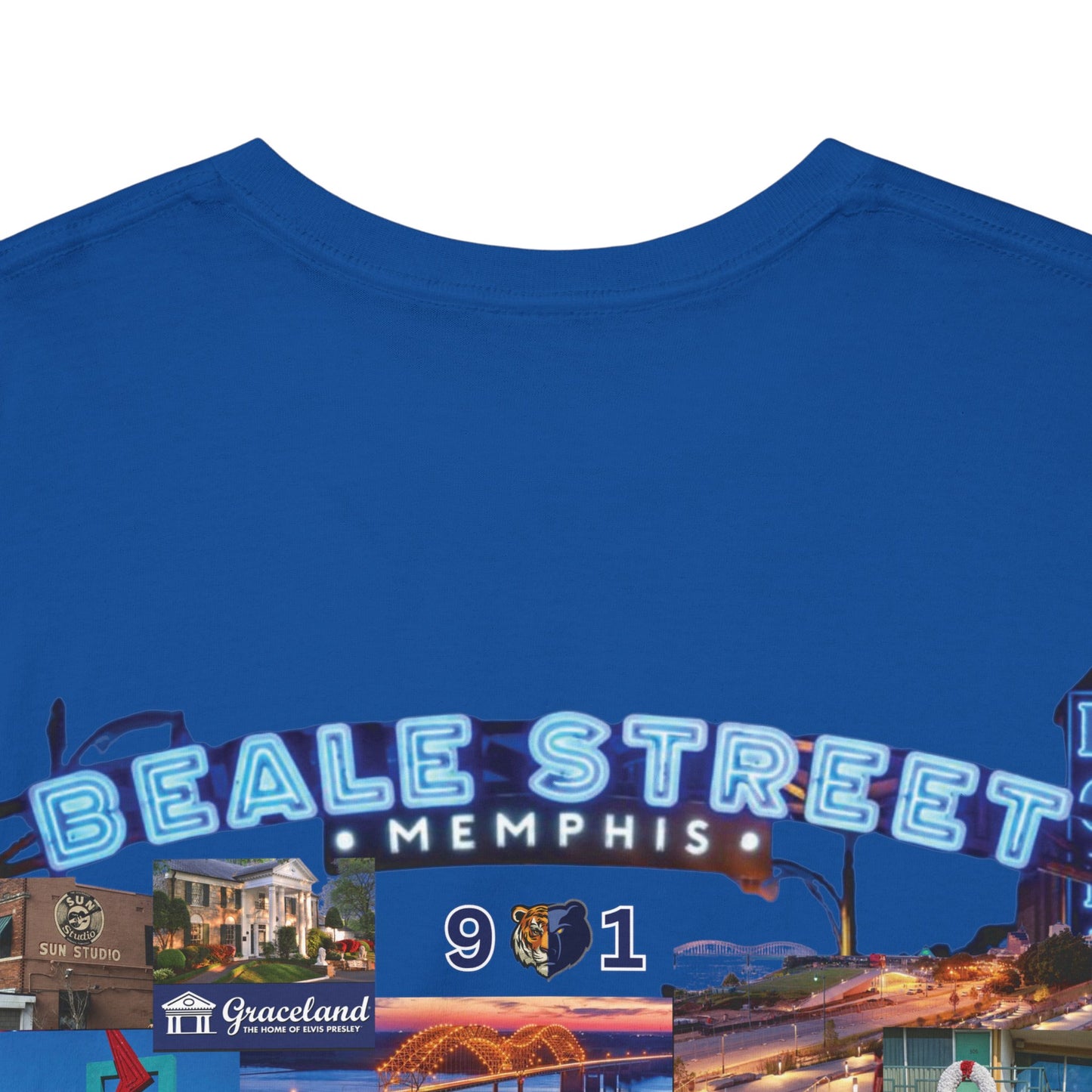 HME Rep Yo City (Memphis) 901 Collection Unisex Heavy Cotton Tee