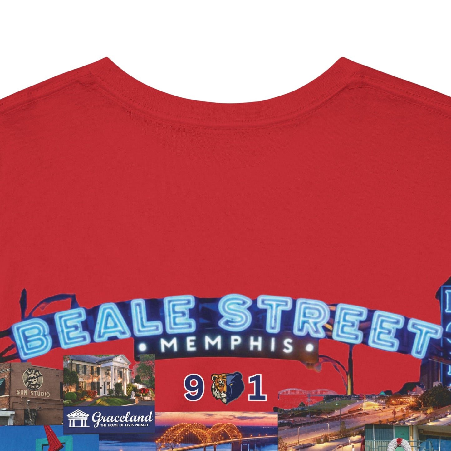 HME Rep Yo City (Memphis) 901 Collection Unisex Heavy Cotton Tee