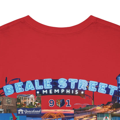 HME Rep Yo City (Memphis) 901 Collection Unisex Heavy Cotton Tee