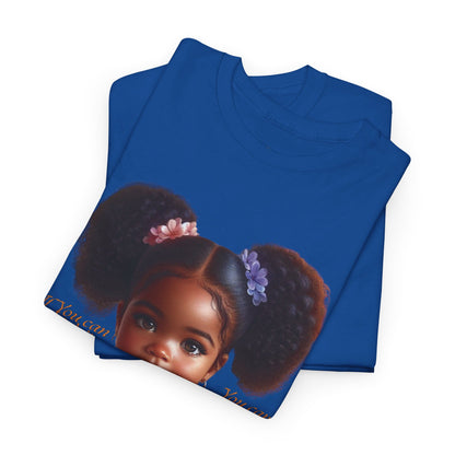 Ahnye’s Melanin Collection If you can think it Unisex Heavy Cotton Tee