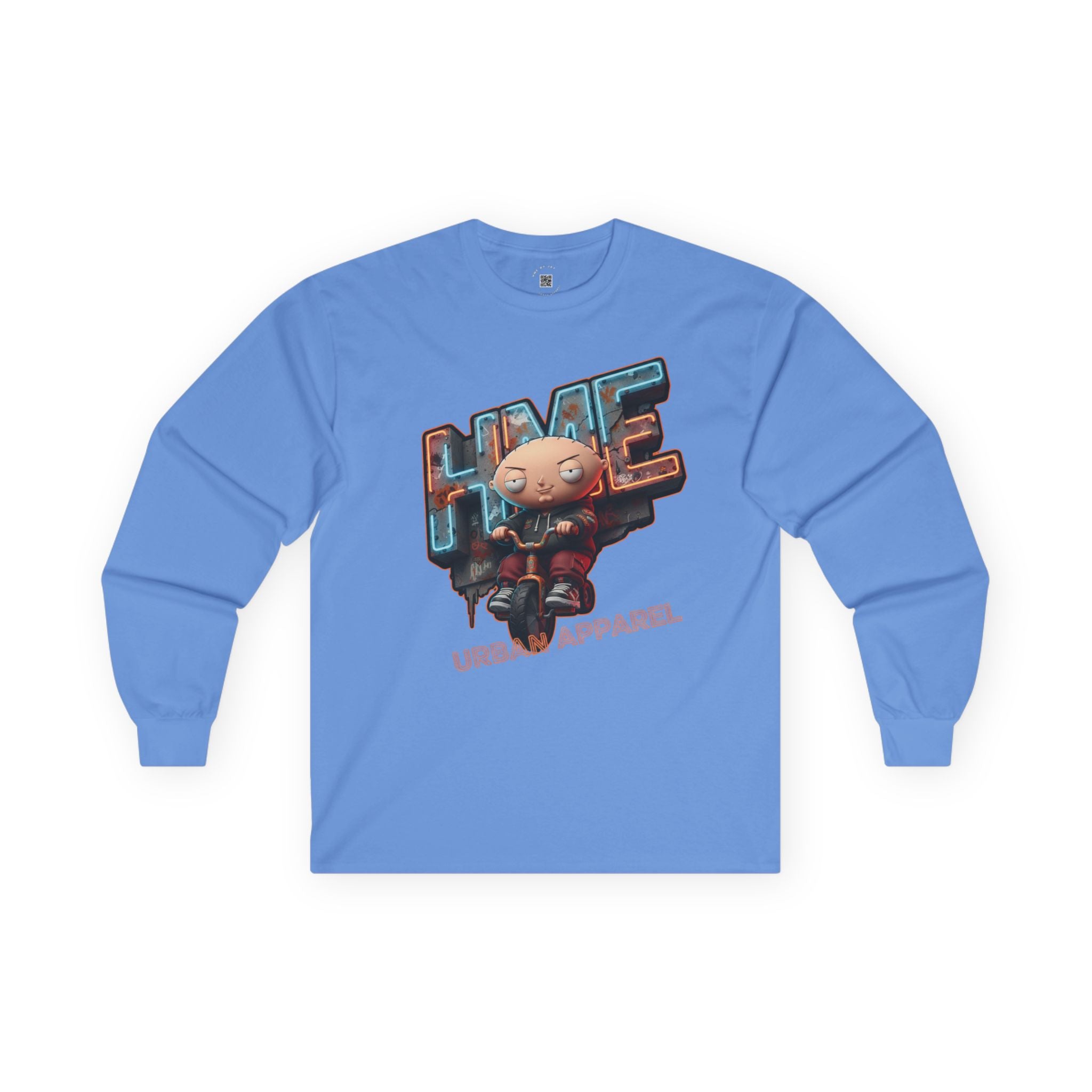 Stewie Griffin Urban Streetwear Long Sleeve Tee