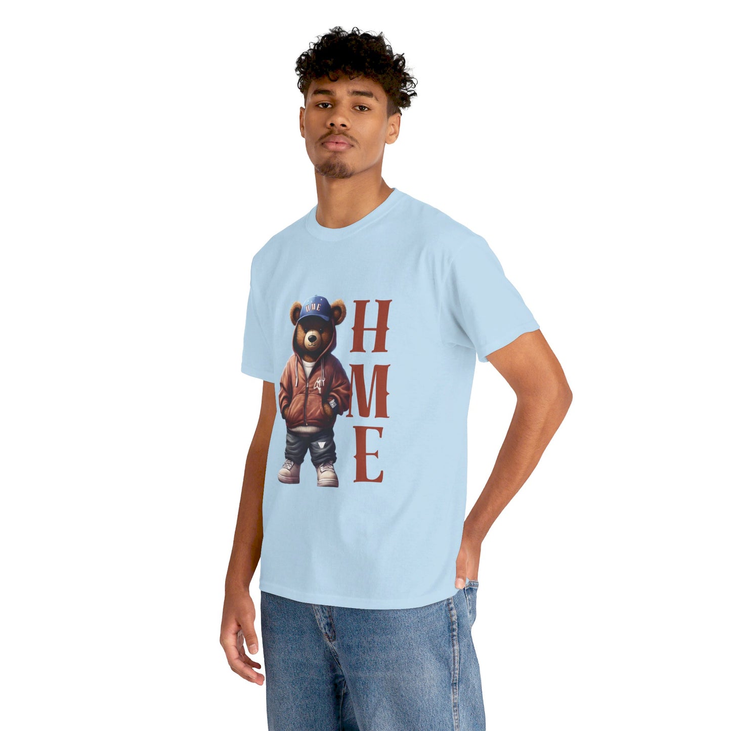 HME Bear Logo Collection Unisex Heavy Cotton Tee