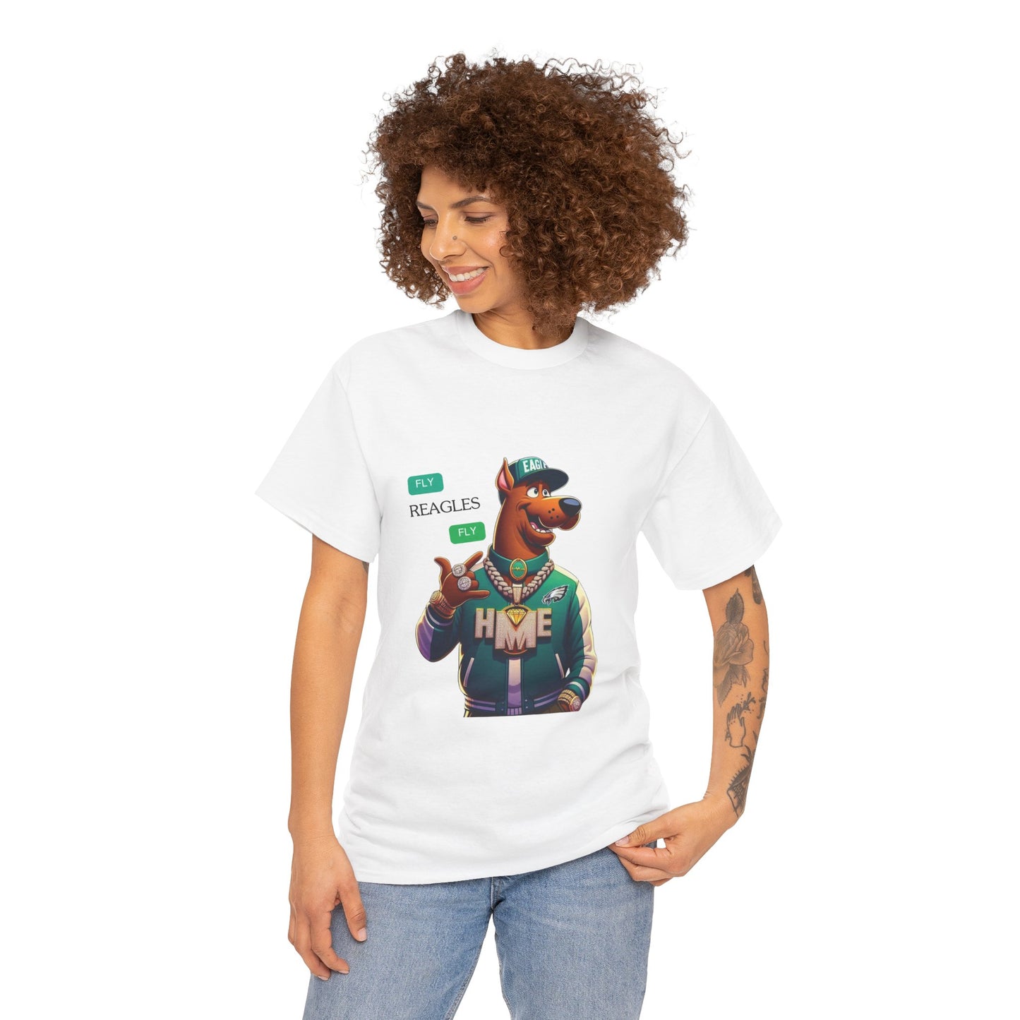 HME Scooby Doo Eagles Unisex Heavy Cotton Tee