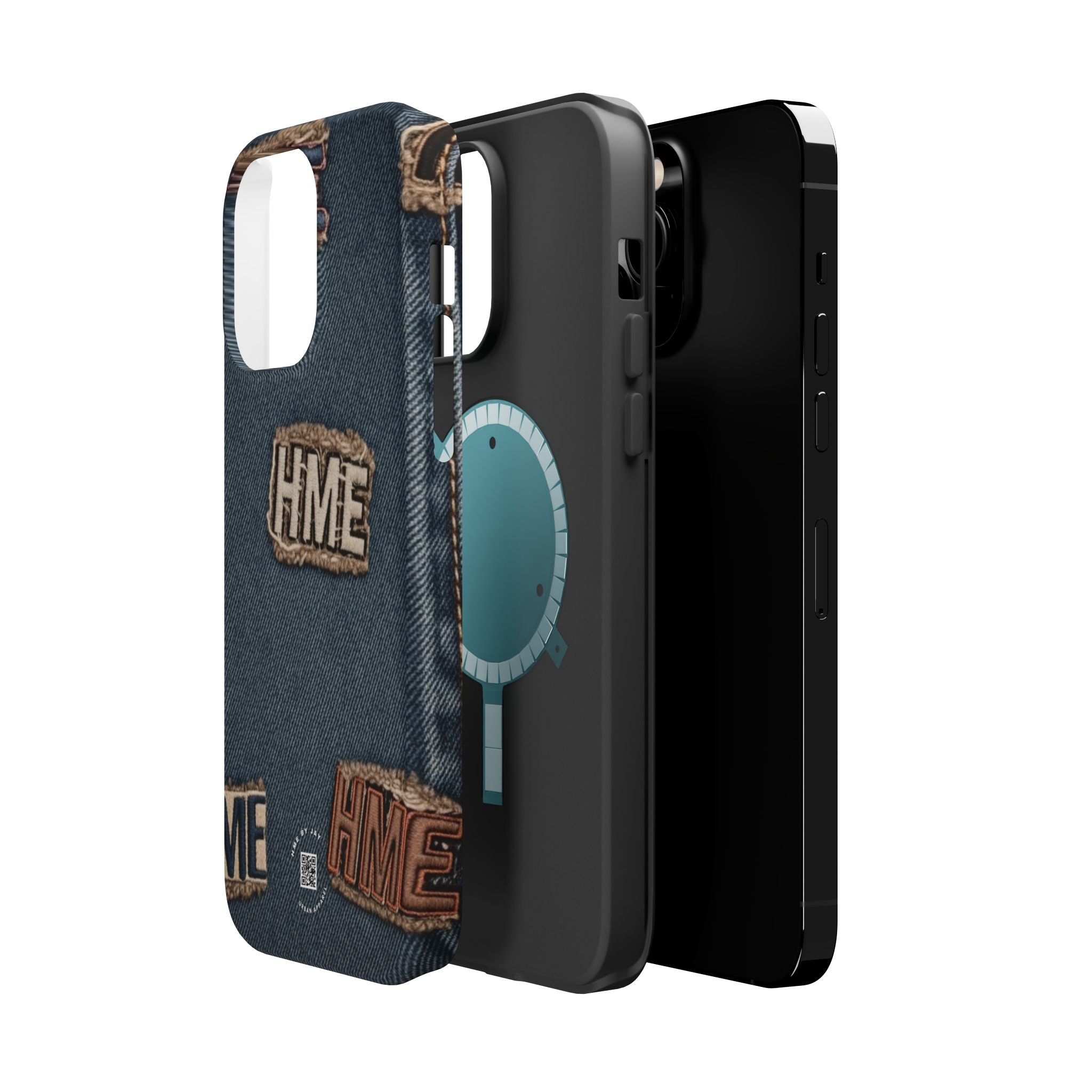 Denim HME Magnetic Impact-Resistant Case