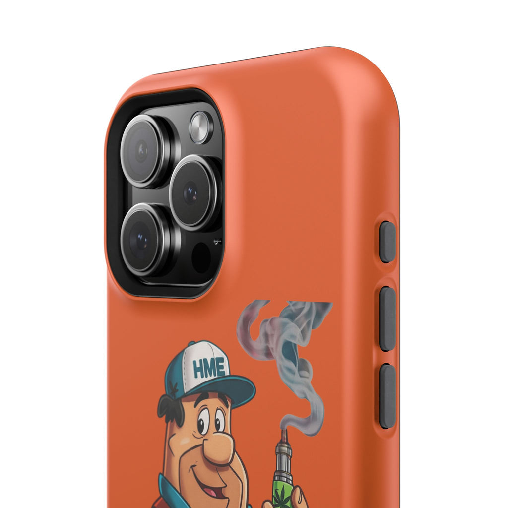 Phone Case - 420 Fred Flintstone with his THC Vape Pen Design