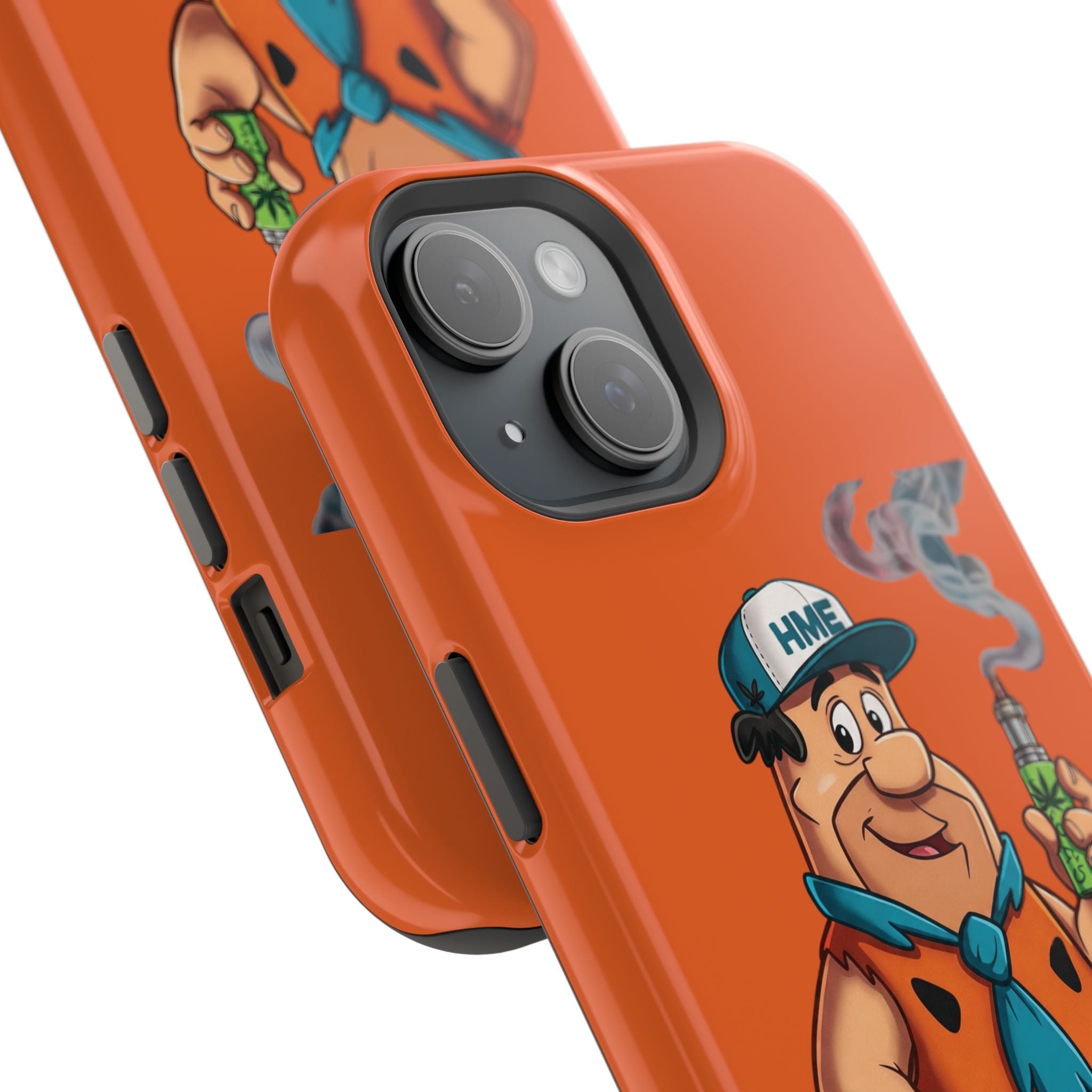 Phone Case - 420 Fred Flintstone with his THC Vape Pen Design