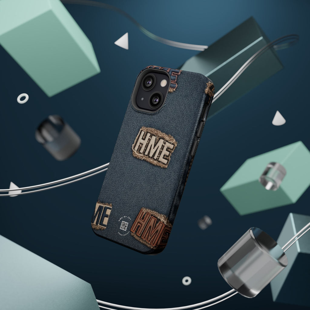 Denim HME Magnetic Impact-Resistant Case