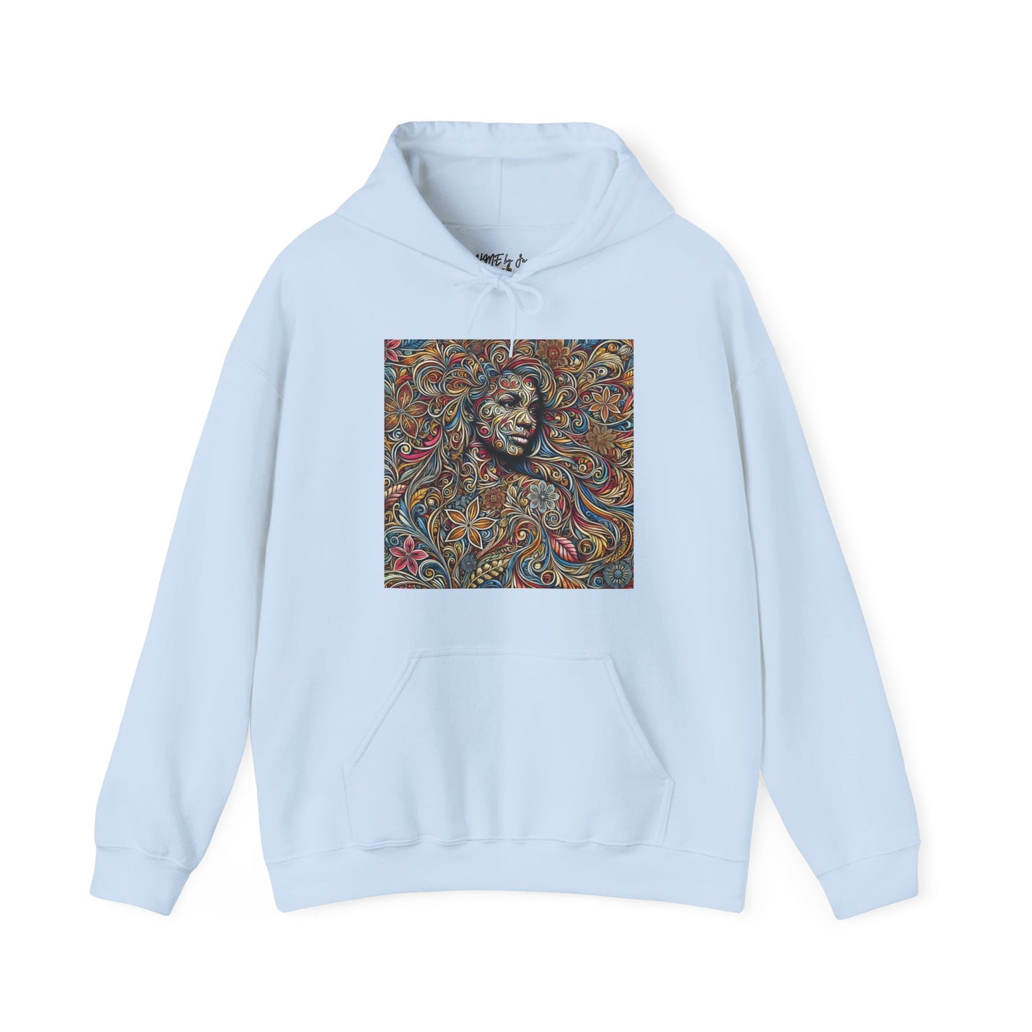 Hooded Sweatshirt - Ahnye’s Melanin Collection'Don't Let External Distractions Overshadow The Beauty Within' by HME