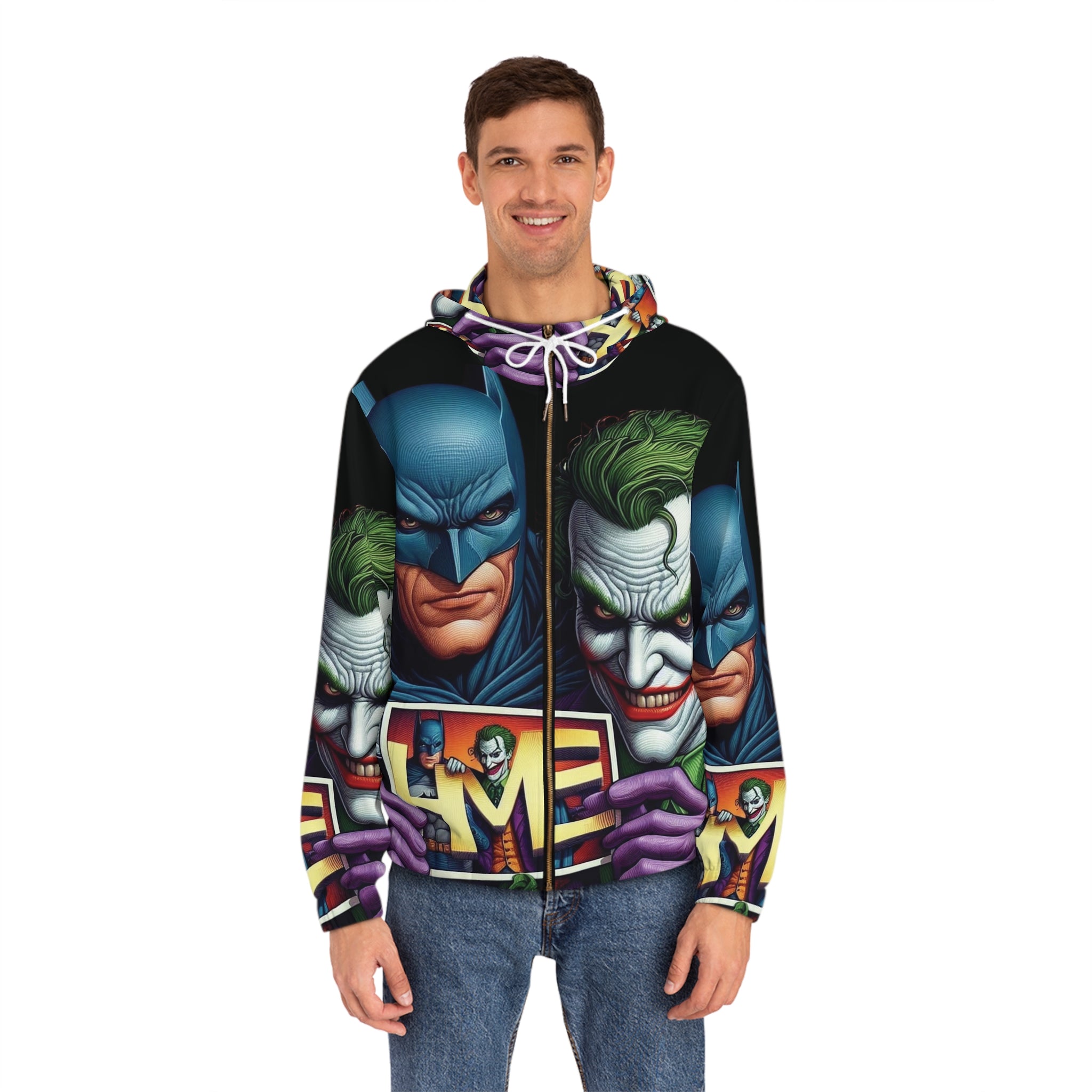 Comic Book Heroes Full-Zip Hoodie