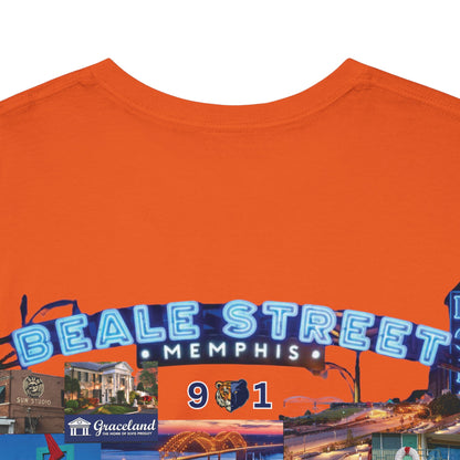 HME Rep Yo City (Memphis) 901 Collection Unisex Heavy Cotton Tee