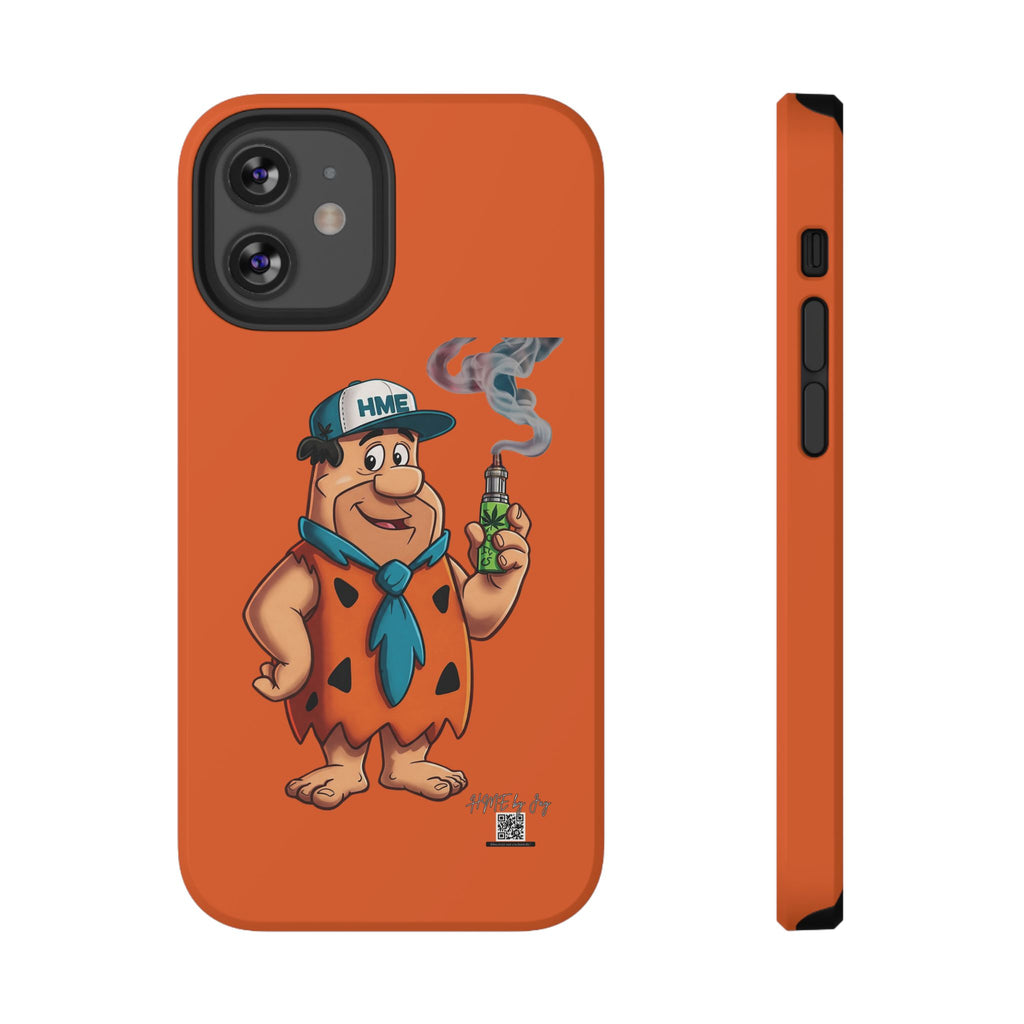 Phone Case - 420 Fred Flintstone with his THC Vape Pen Design