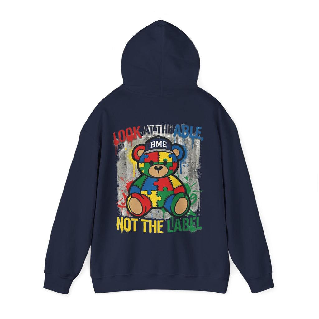 Look at the Able Not the Label – Autism Awareness Hoodie