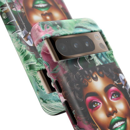 Phone Case - Ahnye's Melanin Collection Devine 9, AKA creation of beauty