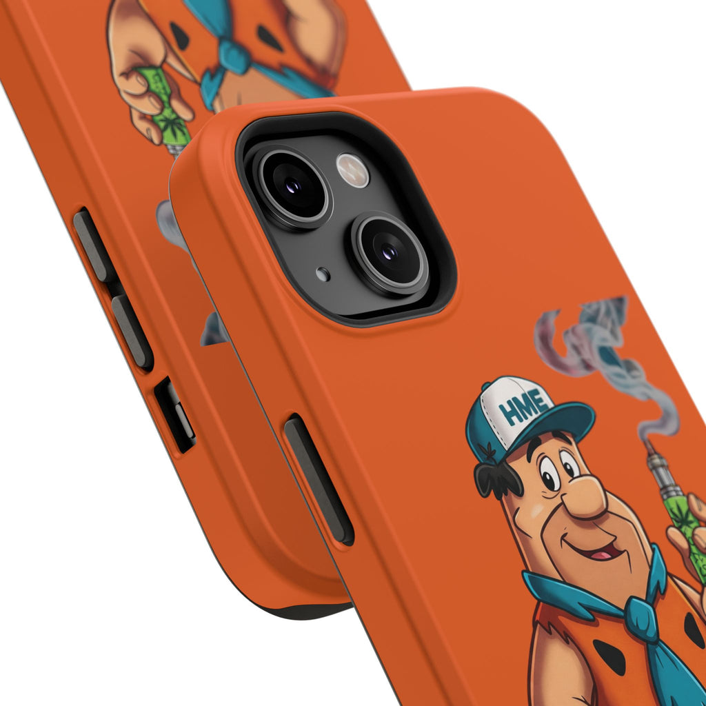 Phone Case - 420 Fred Flintstone with his THC Vape Pen Design