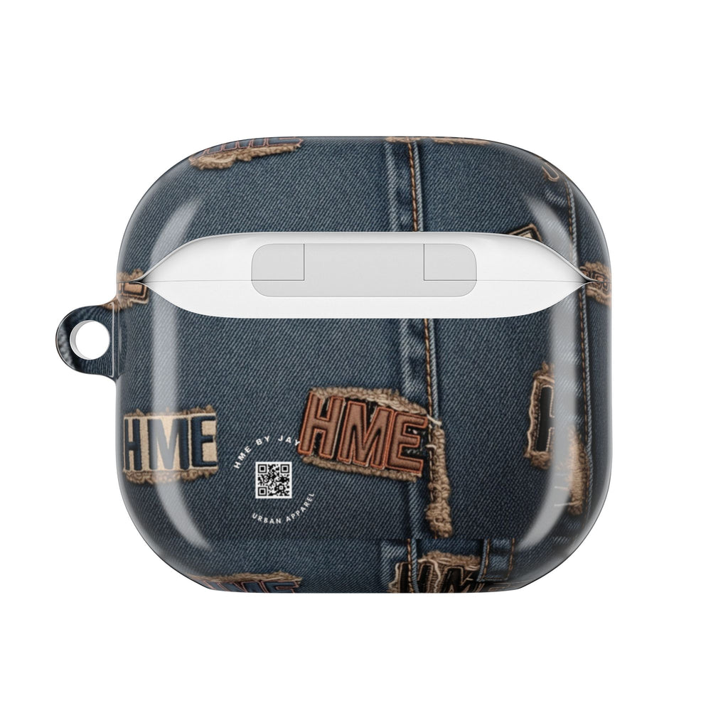 AirPod Cases - Stressed Denim HME Patches