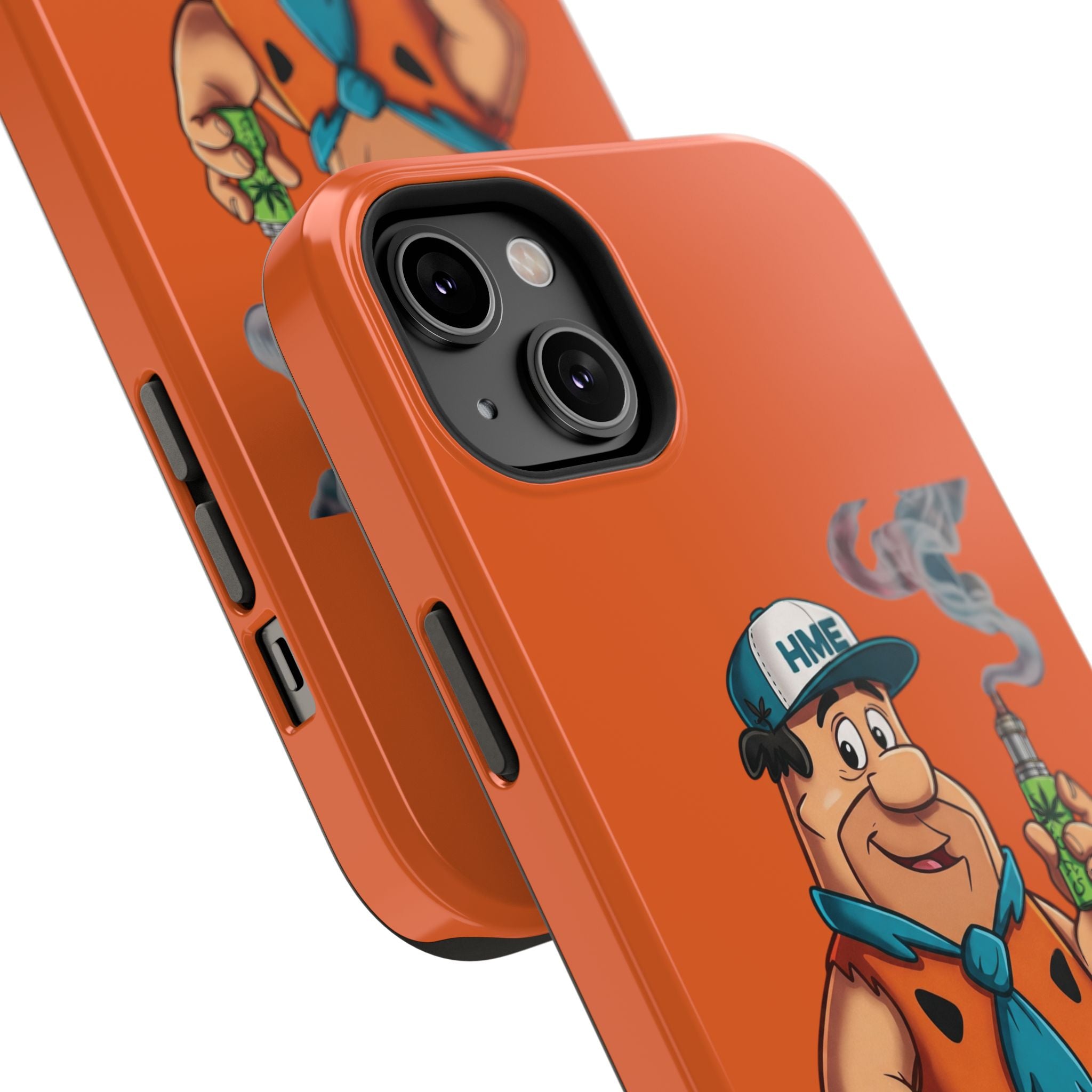Phone Case - 420 Fred Flintstone with his THC Vape Pen Design