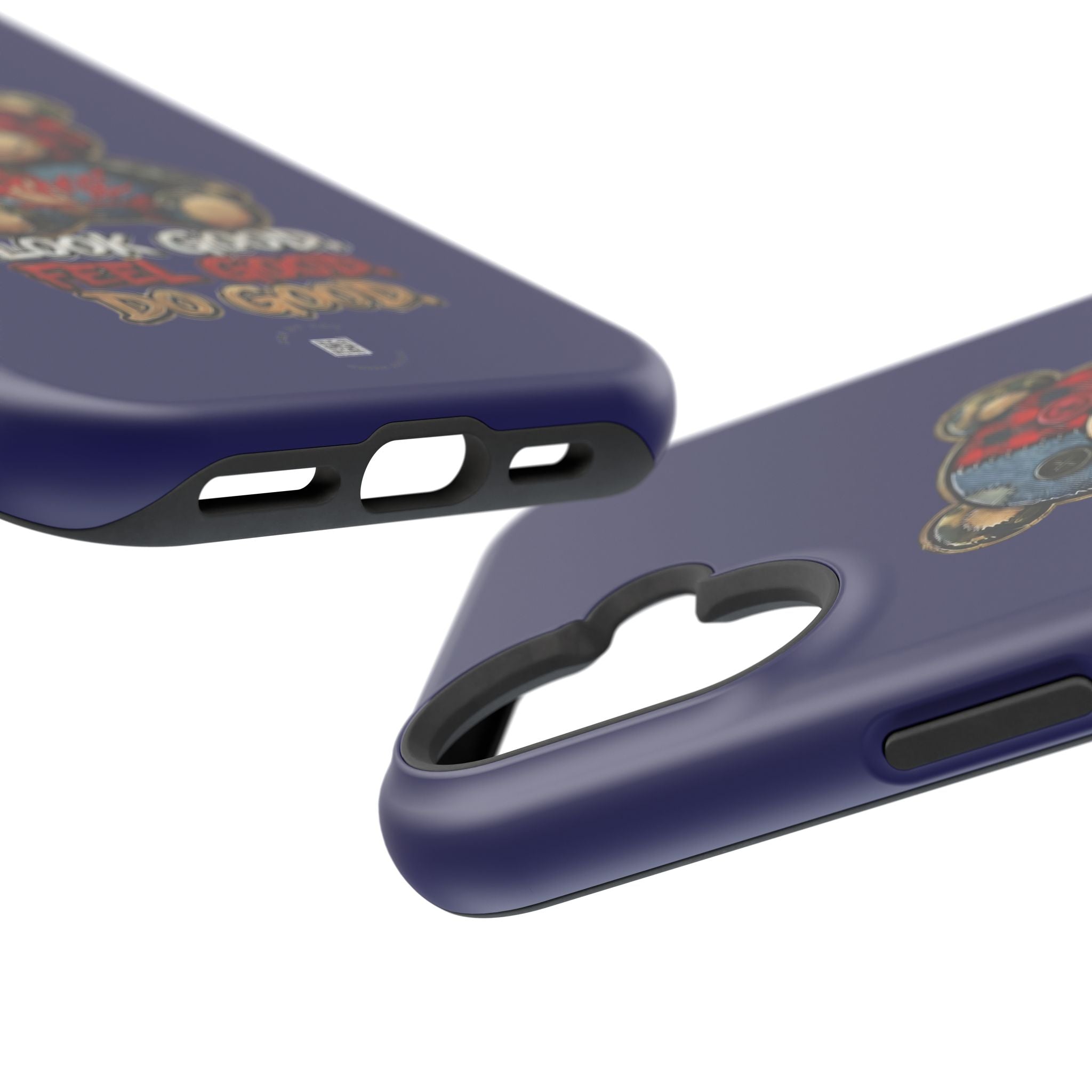 Phone Case — "Look Good, Feel Good, Do Good" Teddy Magnetic Impact-Resistant Case