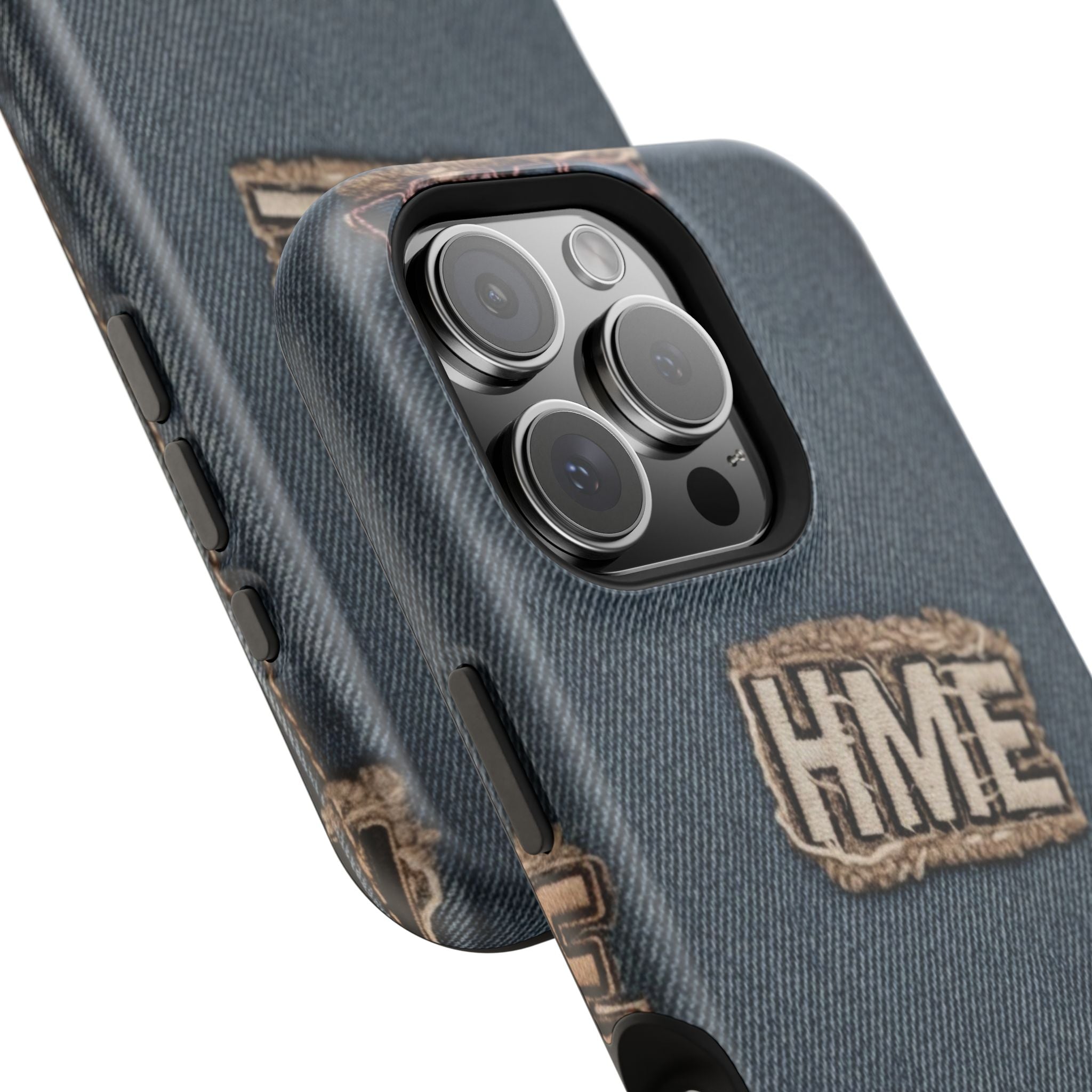 Denim HME Magnetic Impact-Resistant Case