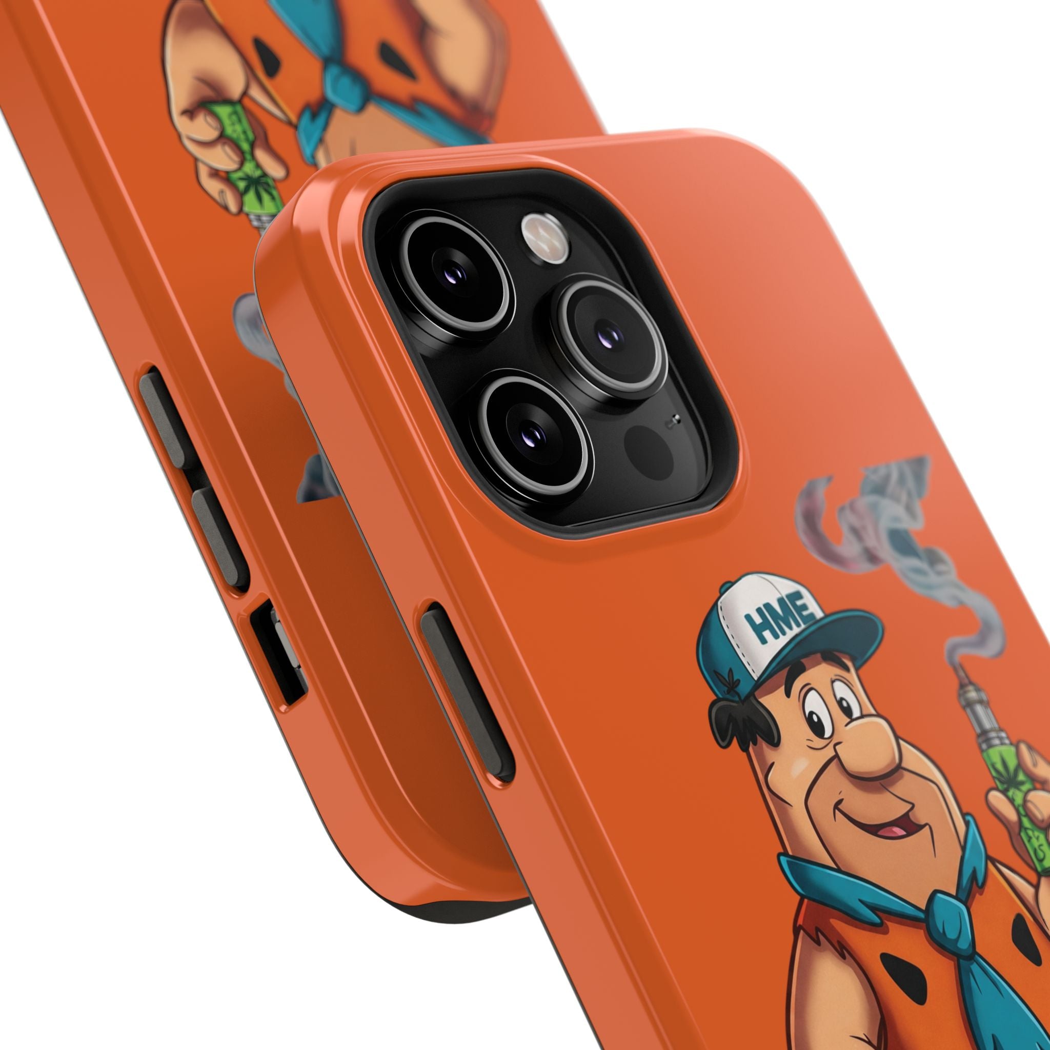 Phone Case - 420 Fred Flintstone with his THC Vape Pen Design