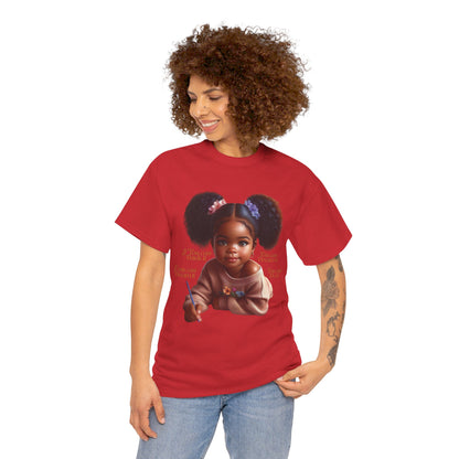 Ahnye’s Melanin Collection If you can think it Unisex Heavy Cotton Tee