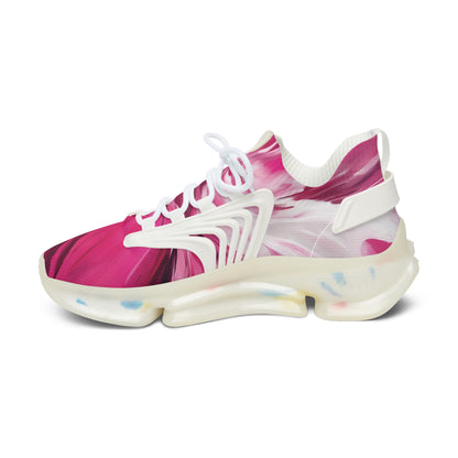 FlexComfort Pink Ice Cream Women's Mesh Sneakers