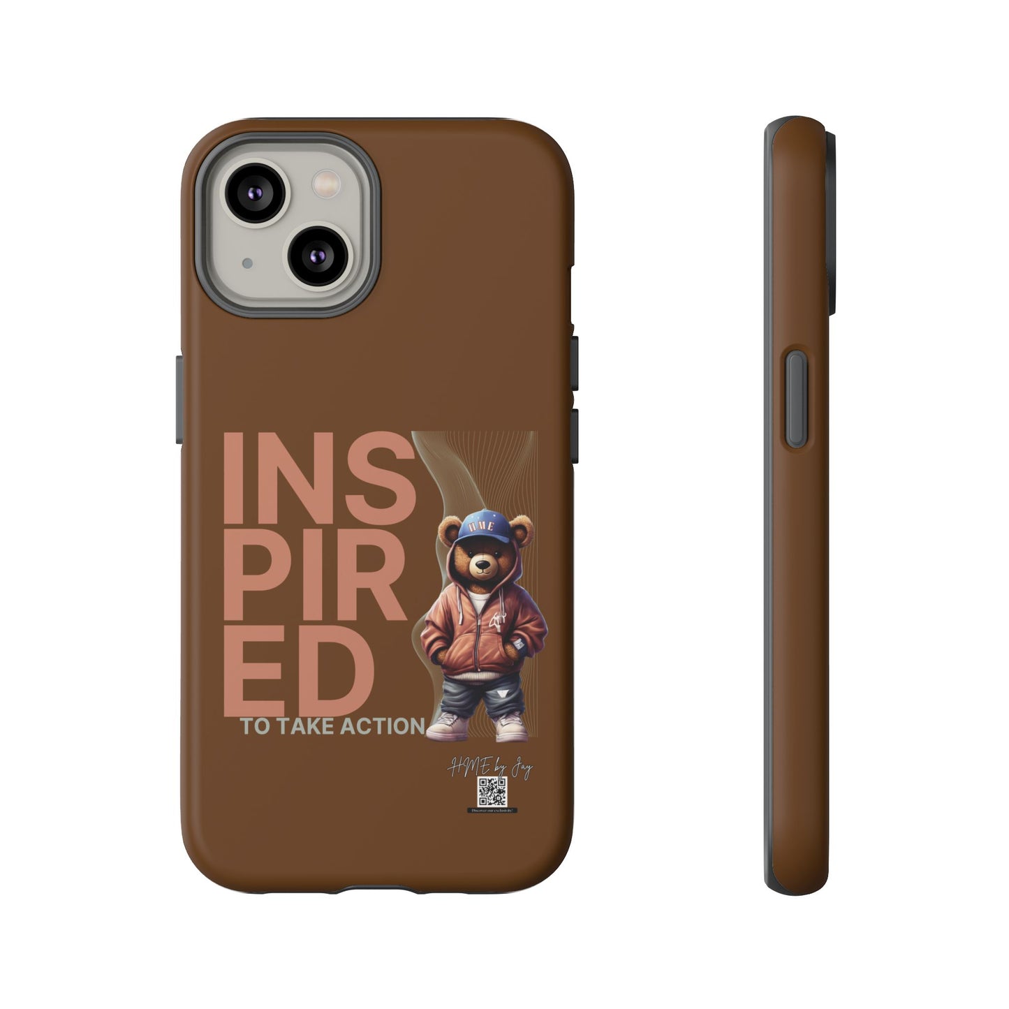 Phone Case - HME Bear Logo, Inspired to take action