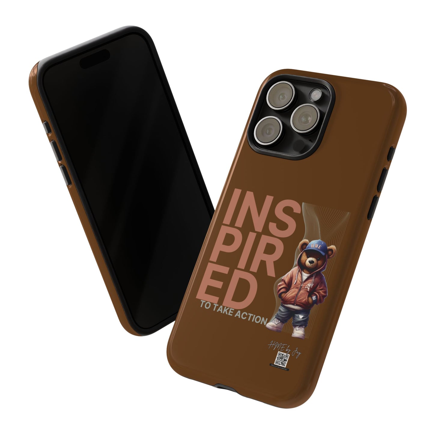 Phone Case - HME Bear Logo, Inspired to take action