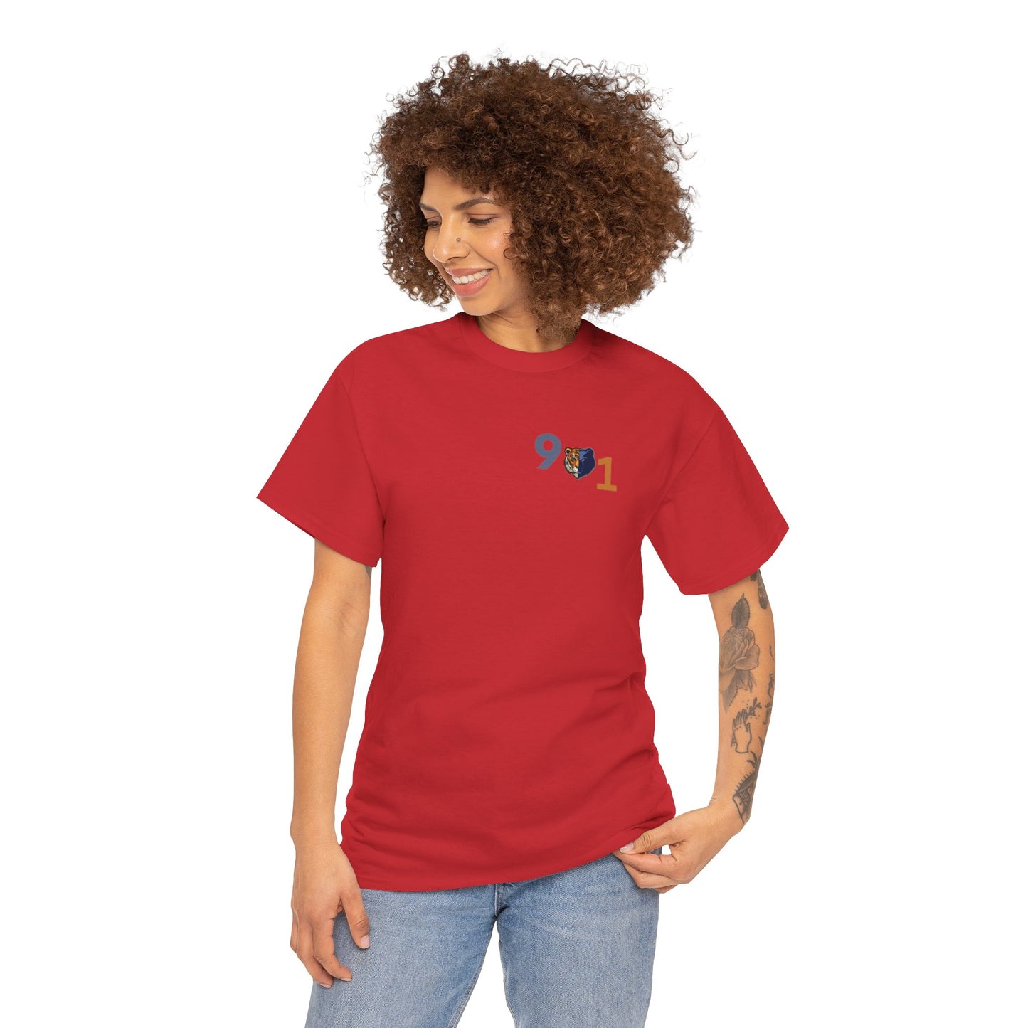 HME Rep Yo City (Memphis) 901 Collection Unisex Heavy Cotton Tee