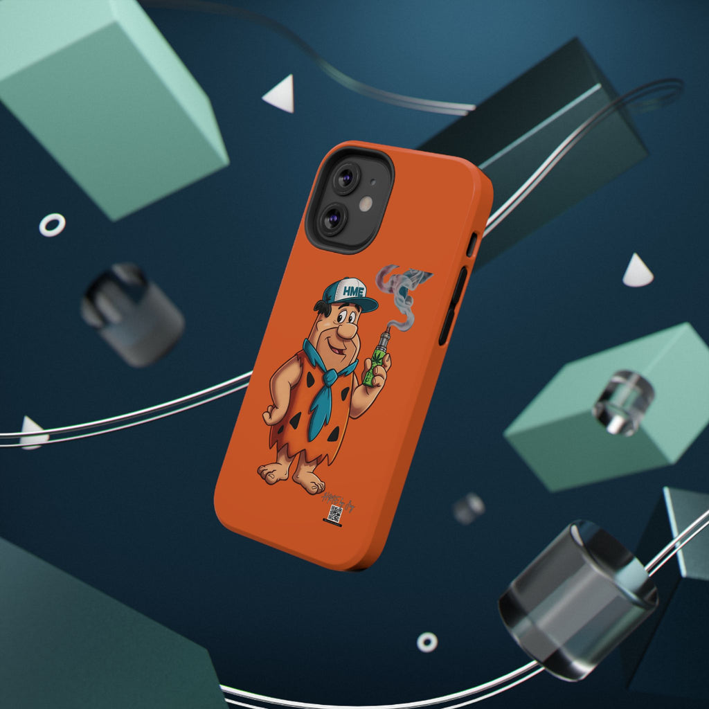 Phone Case - 420 Fred Flintstone with his THC Vape Pen Design