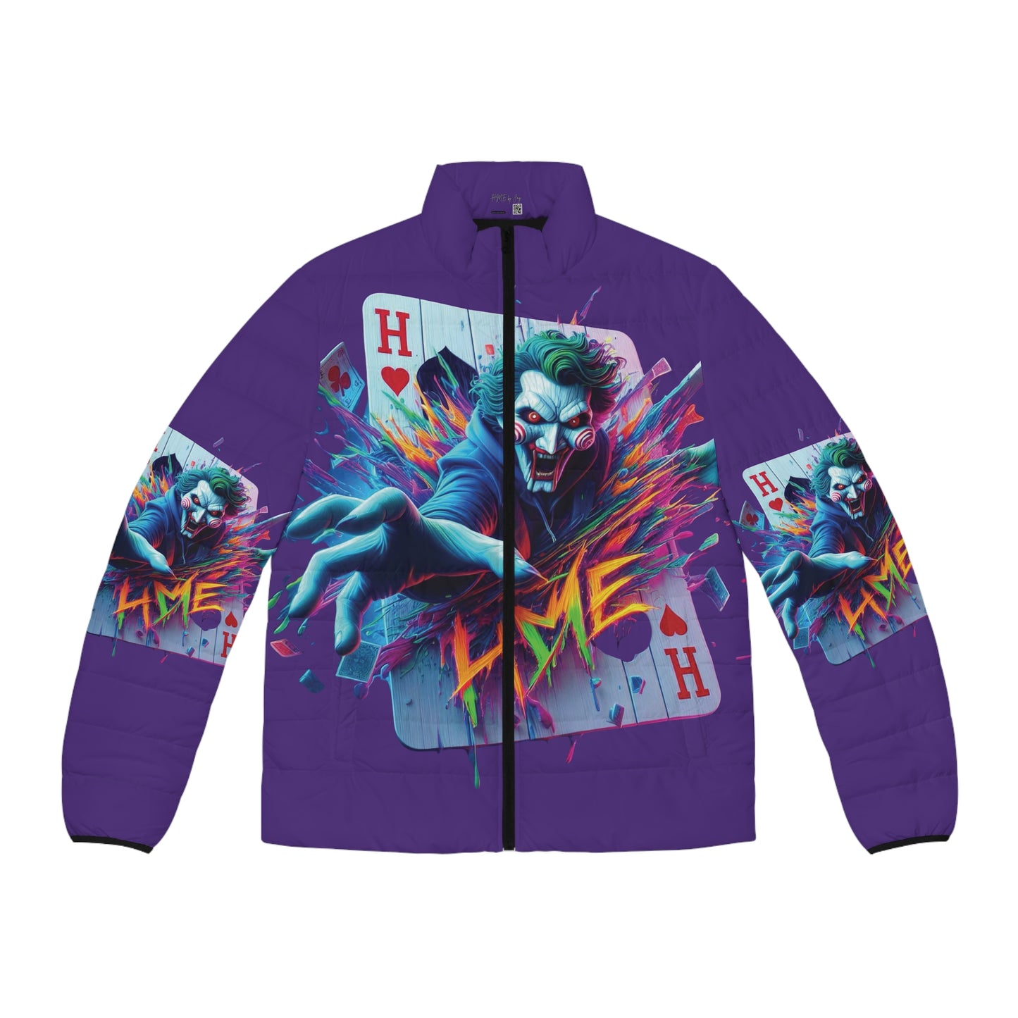 Puffer Jacket - Purple Special Edition Jigsaw for Horror & Pop Culture Enthusiasts